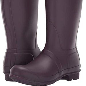 HUNTER Rain Boots (Purple, 7)